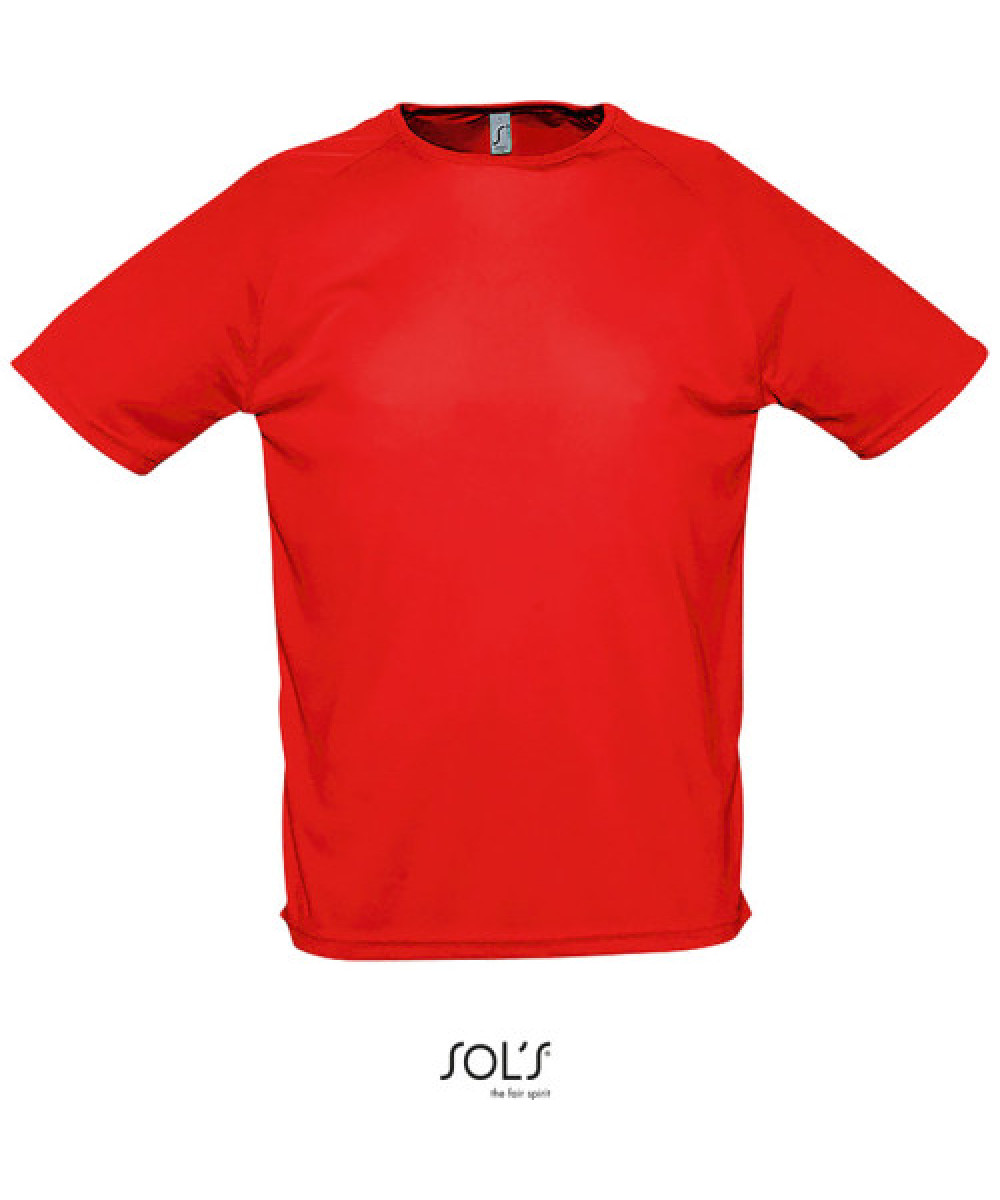 SOL’S | Sporty férfi sport póló red XL – Outlet ajánlat