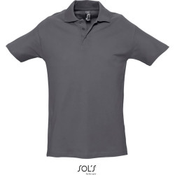 SOL’S | Spring II férfi galléros póló mouse grey 2XL – Outlet ajánlat