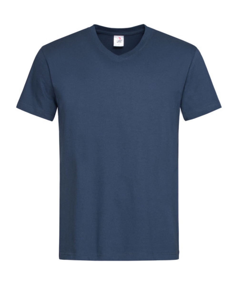 Stedman | Classic V-neck férfi póló navy blue XL – Outlet ajánlat