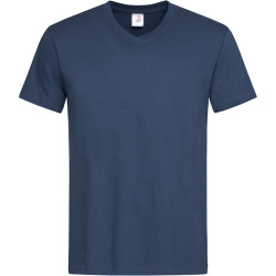 Stedman | Classic V-neck férfi póló navy blue L – Outlet ajánlat