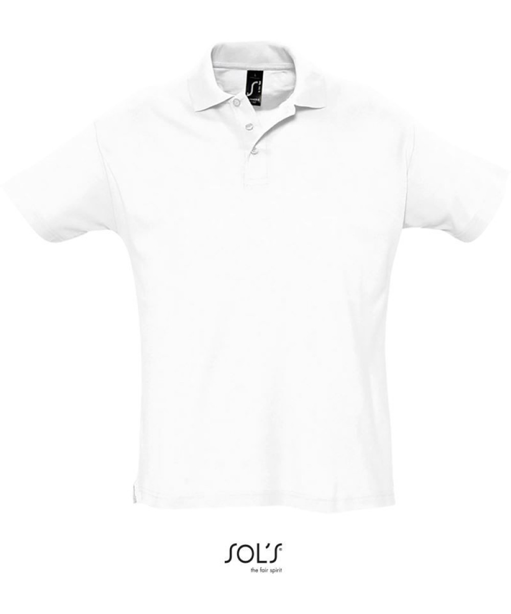 SOL’S | Summer II férfi galléros póló white S – Outlet ajánlat