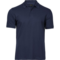 Tee Jays | 1405 férfi luxury stretch galléros póló navy L – Outlet ajánlat