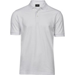 Tee Jays | 1405 férfi luxury stretch galléros póló white 4XL – Outlet ajánlat