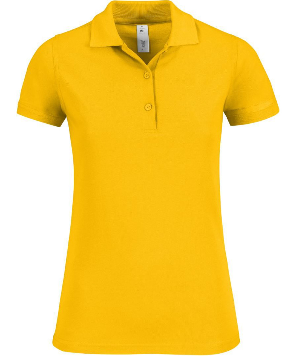 B&C | Safran Timeless Women női galléros póló gold L – Outlet ajánlat