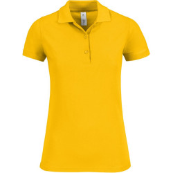 B&C | Safran Timeless Women női galléros póló gold L – Outlet ajánlat