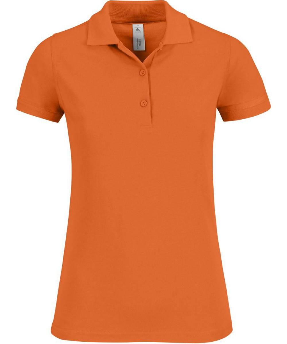 B&C | Safran Timeless Women női galléros póló pumpkin orange M – Outlet ajánlat