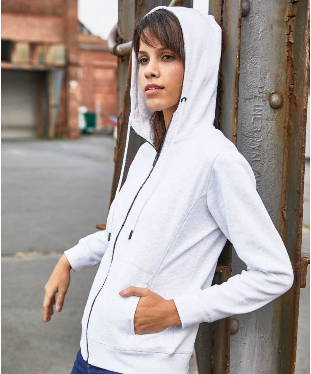 James & Nicholson | JN 8025 Ladies Hooded Sweat Jacket