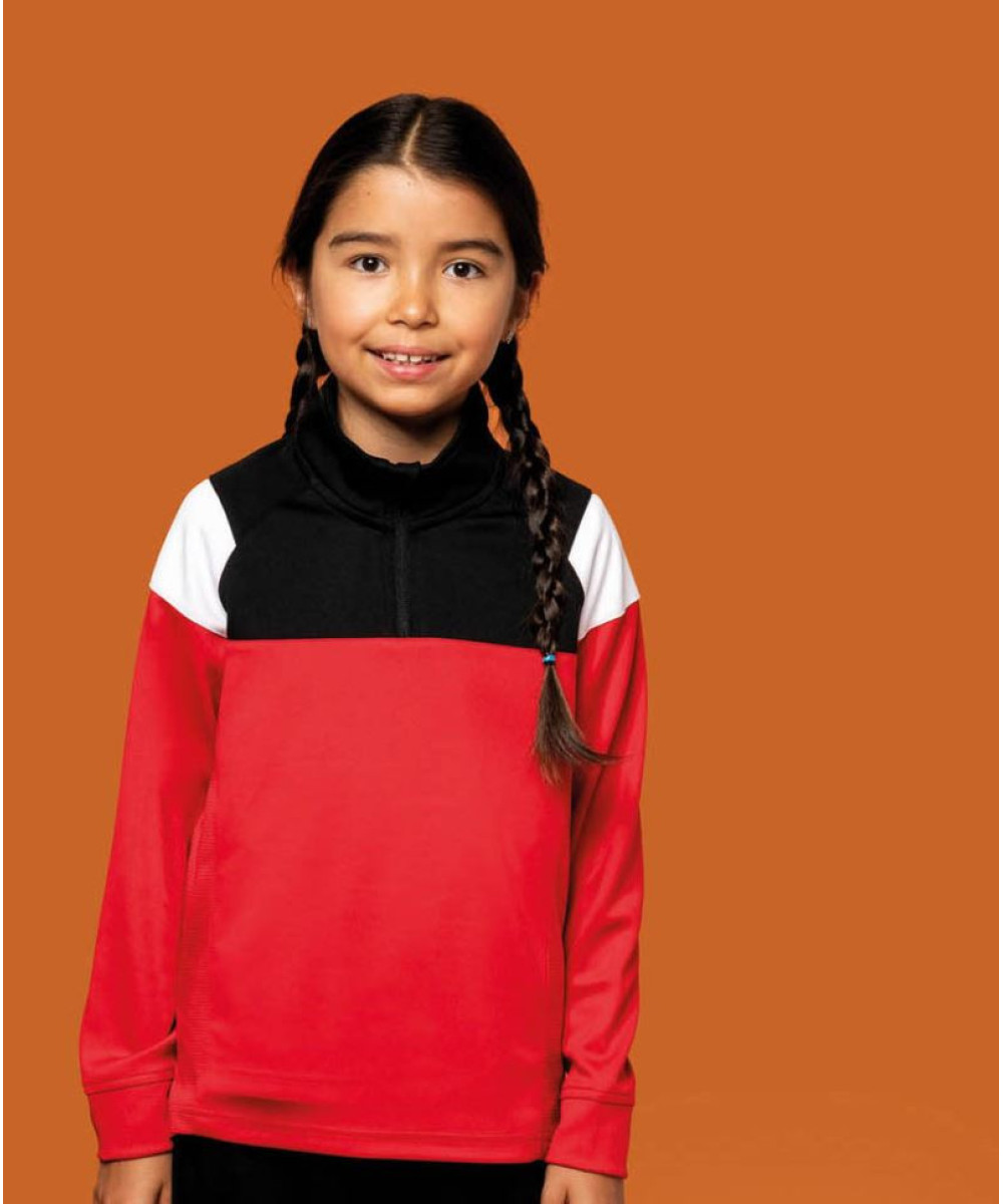 Kariban ProAct | PA388 Kids Training Sweatshirt 1/4 zip