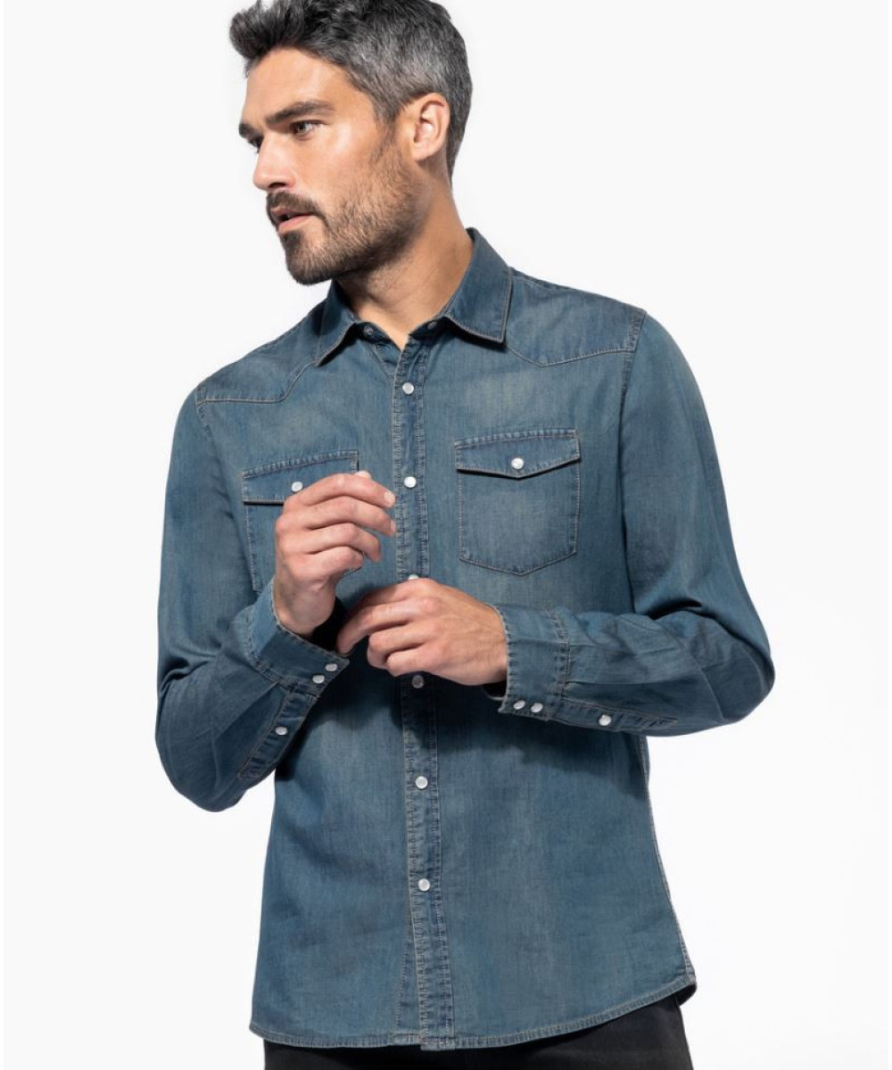 Kariban | K519 Denim Shirt long-sleeve