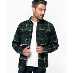 Kariban | K579 Flannel Shirt with Sherpa Fleece Lining