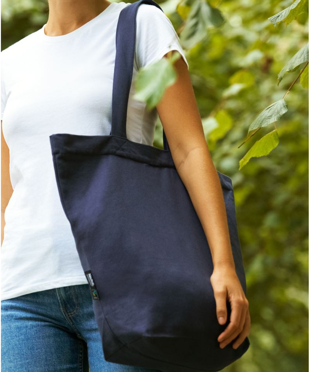 Neutral | O90053 Organic Fairtrade Cotton Bag with Zip
