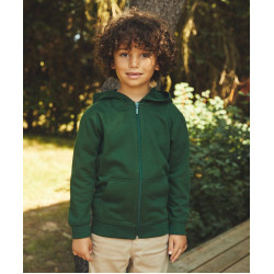 Neutral | O13301 Kids Organic Hooded Sweat Jacket