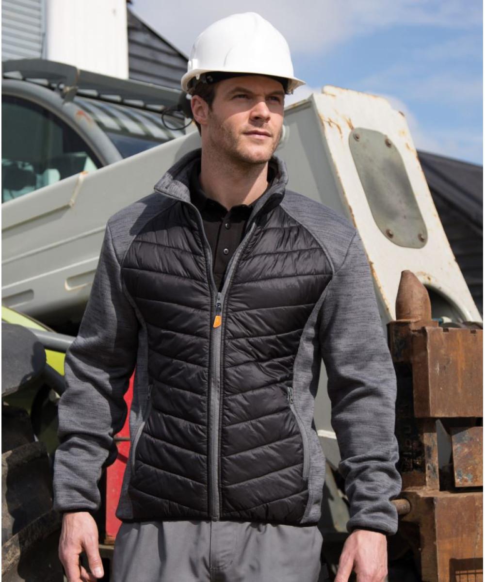 Result Work-Guard | R314X Hybrid Knitted Fleece Jacket