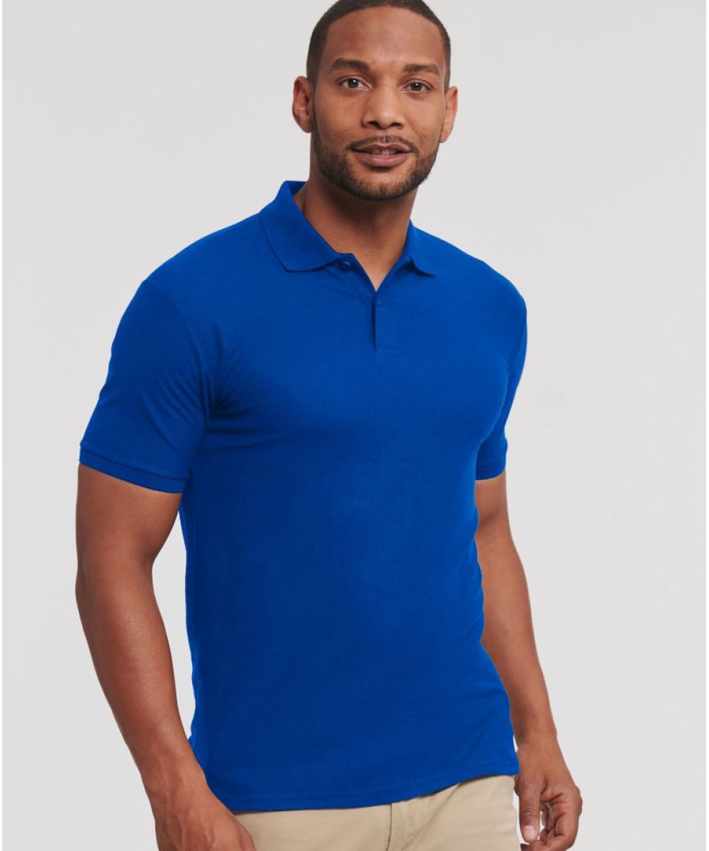 Russell | 570M Mens Piqué Polo Authentic Eco