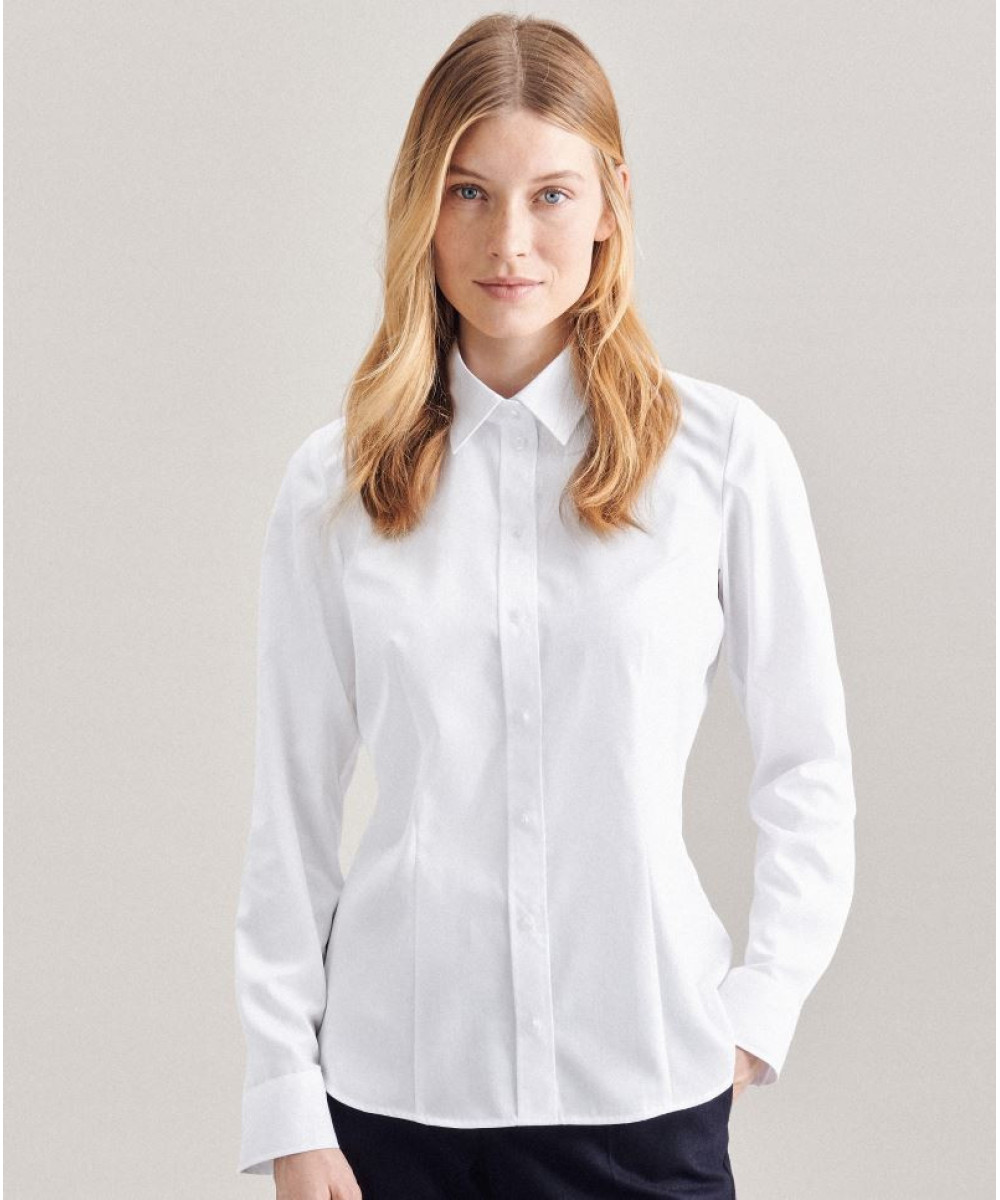 SST | Blouse Regular LSL Poplin Blouse long-sleeve