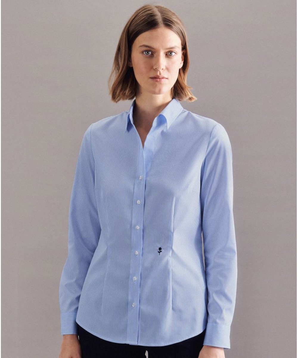 SST | Blouse Office Slim Poplin Blouse long-sleeve