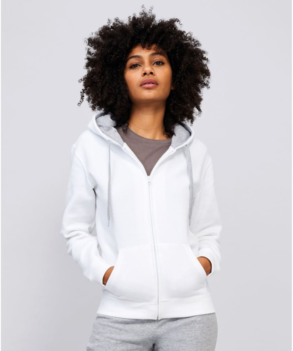 SOL'S | Soul Women Ladies' Contrast Hooded Sweat Jacket