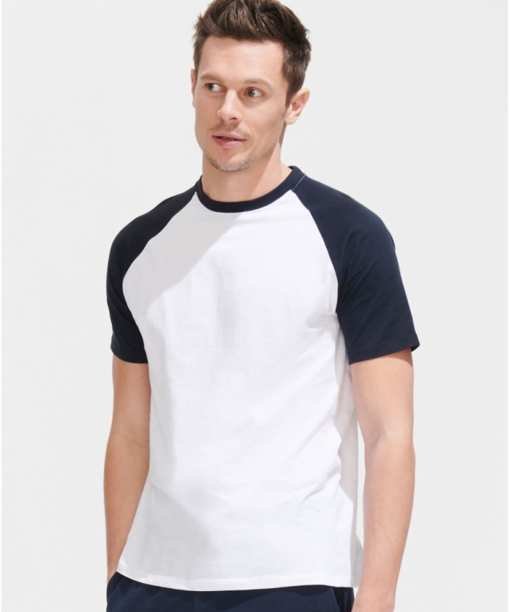 SOL'S | Funky Férfi 2-színű Raglan Póló