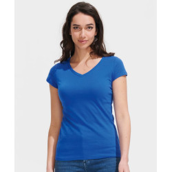 SOL'S | Moon Női V-nyakú Póló