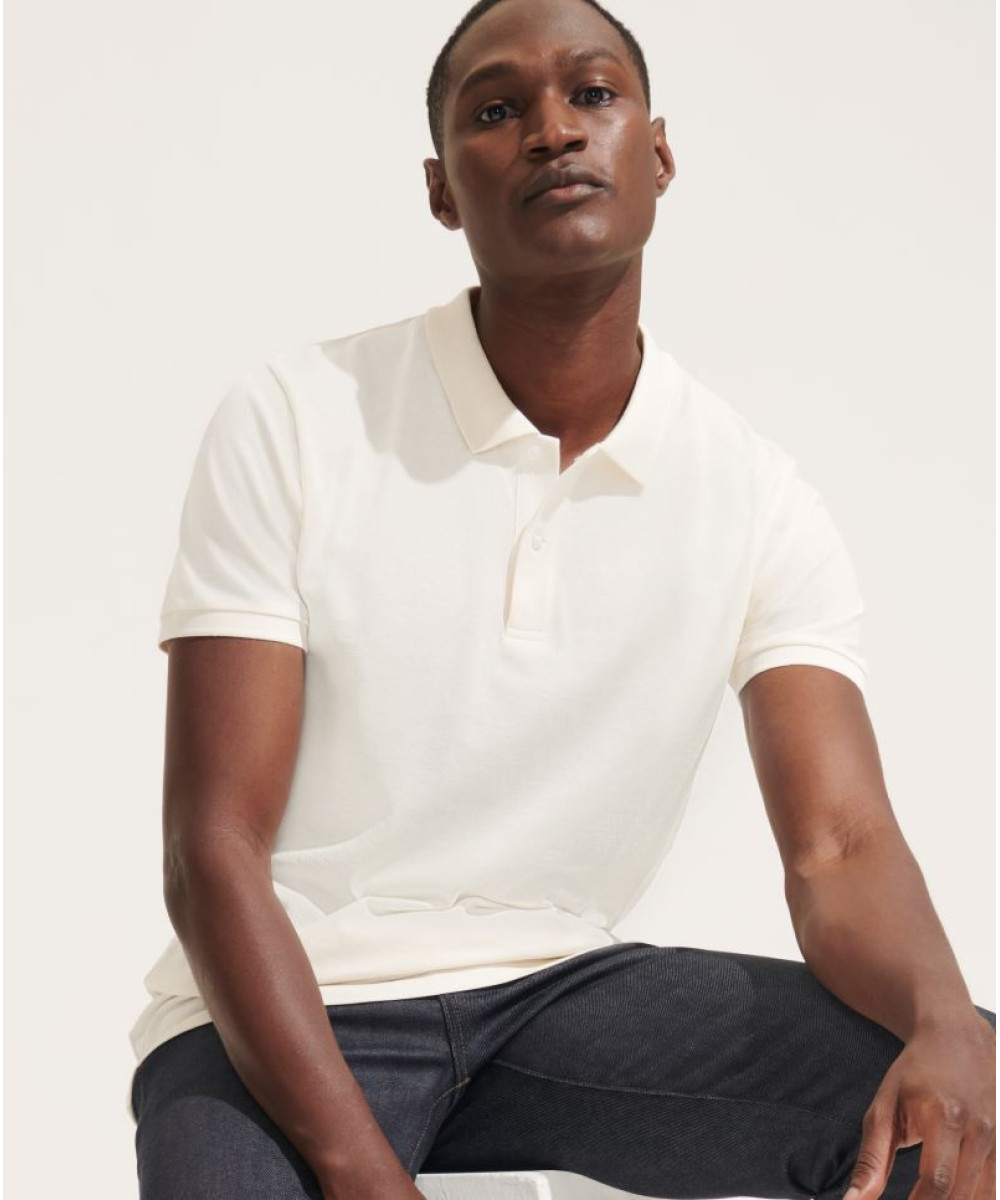 SOL'S | Planet Organic Férfi Galléros Póló