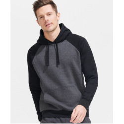 SOL'S | Seattle Unisex Raglan Kapucnis Pulóver