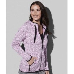 Stedman | Knit Fleece Jacket Women Ladies' Knitted Fleece Jacket