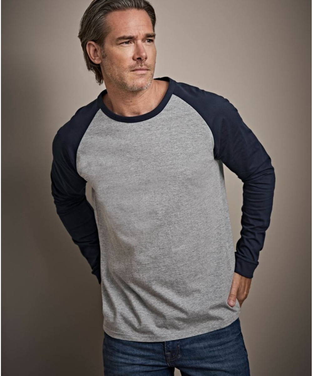 Tee Jays | 5072 Men's Baseball T-Shirt long-sleeve