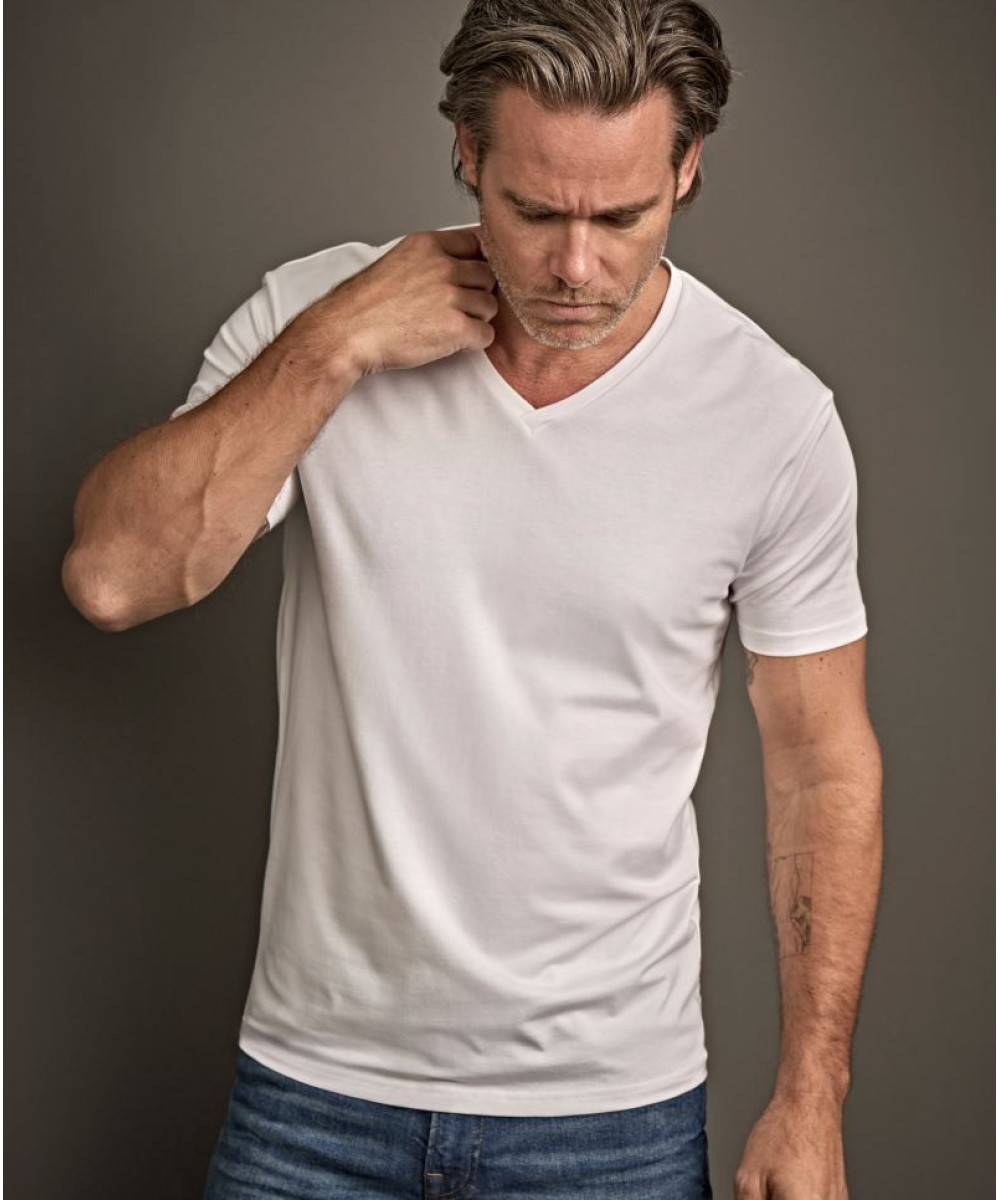 Tee Jays | 401 Men's Stretch V-Neck T-Shirt