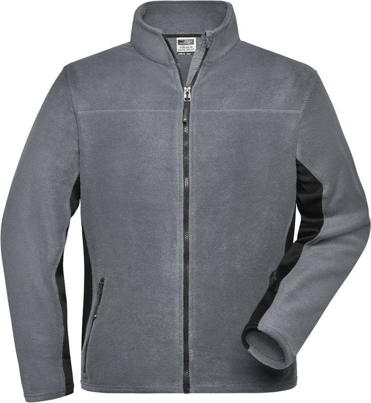 James & Nicholson | JN 842 Mens Workwear Microfleece Jacket - Strong