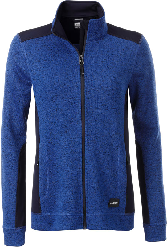 James & Nicholson | JN 861 Ladies Workwear Knitted Fleece Jacket - Strong