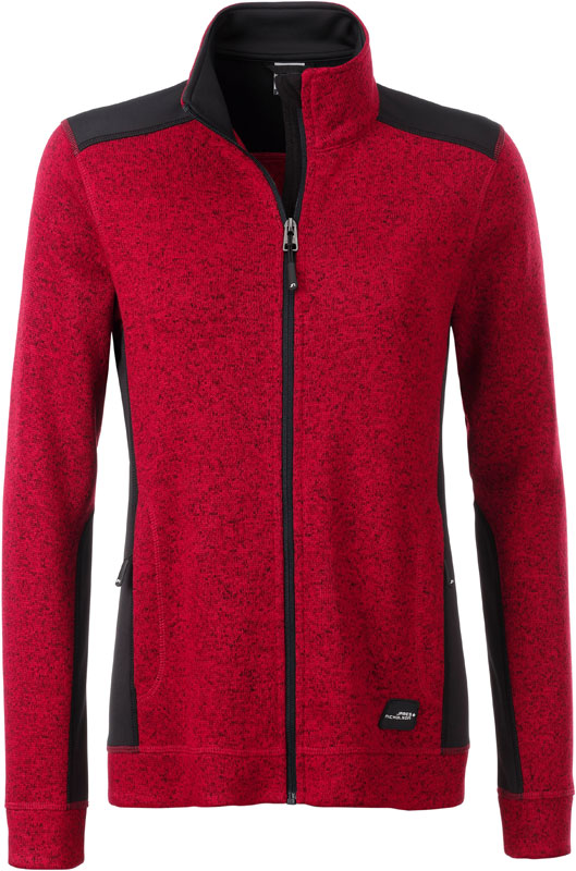 James & Nicholson | JN 861 Ladies Workwear Knitted Fleece Jacket - Strong