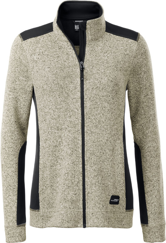 James & Nicholson | JN 861 Ladies Workwear Knitted Fleece Jacket - Strong