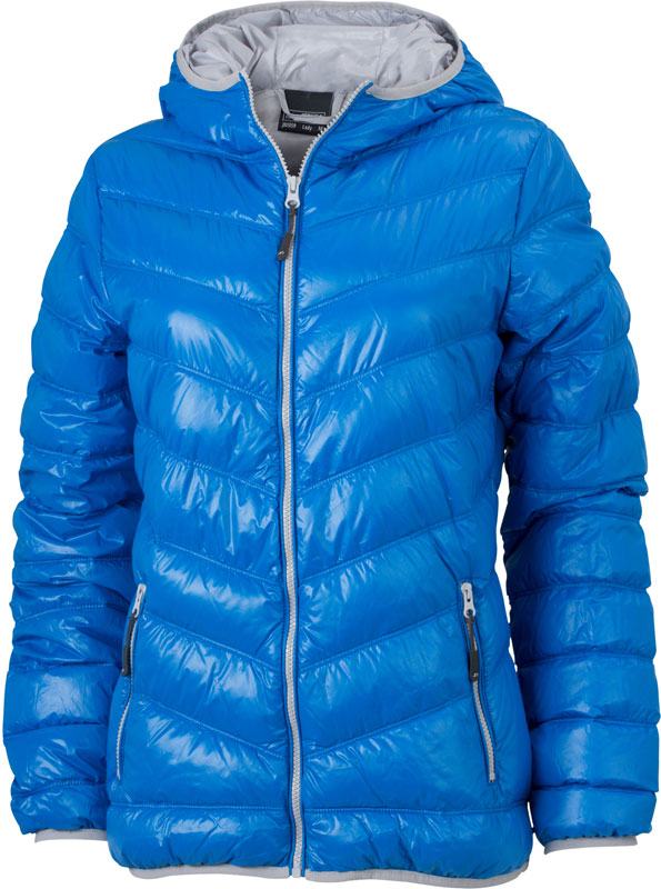 James & Nicholson | JN 1059 Lightweight Ladies Down Hooded Jacket