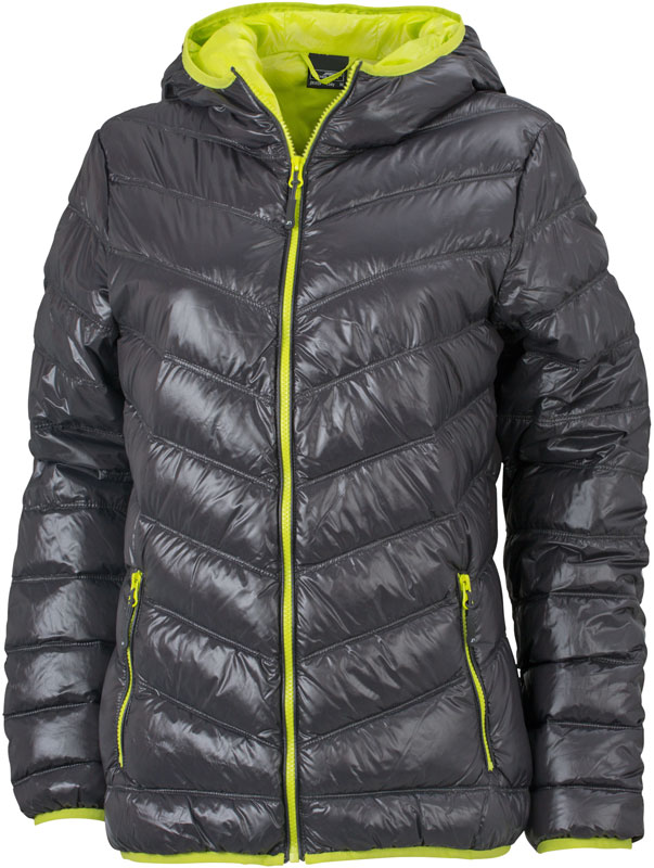 James & Nicholson | JN 1059 Lightweight Ladies Down Hooded Jacket