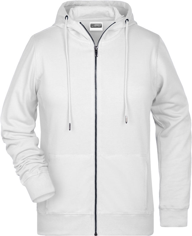 James & Nicholson | JN 8025 Ladies Hooded Sweat Jacket