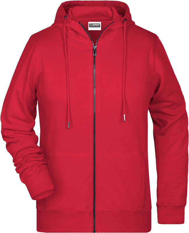 James & Nicholson | JN 8025 Ladies Hooded Sweat Jacket