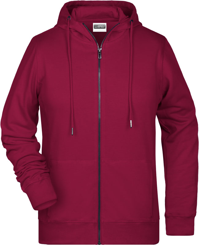 James & Nicholson | JN 8025 Ladies Hooded Sweat Jacket