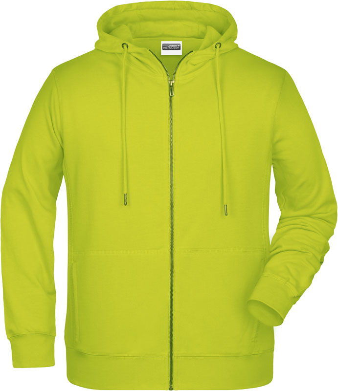 James & Nicholson | JN 8026 Mens Hooded Sweat Jacket