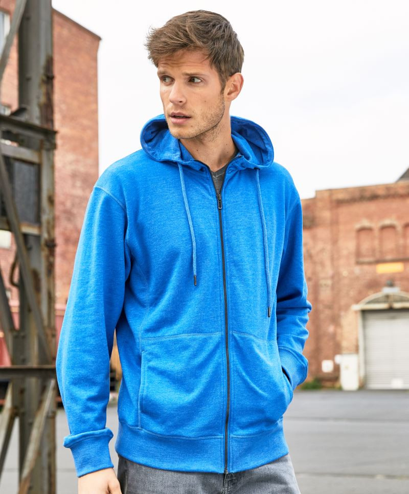 James & Nicholson | JN 8026 Mens Hooded Sweat Jacket